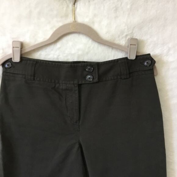 Ann Taylor Dark Brown Cropped Pants - Picture 4 of 10